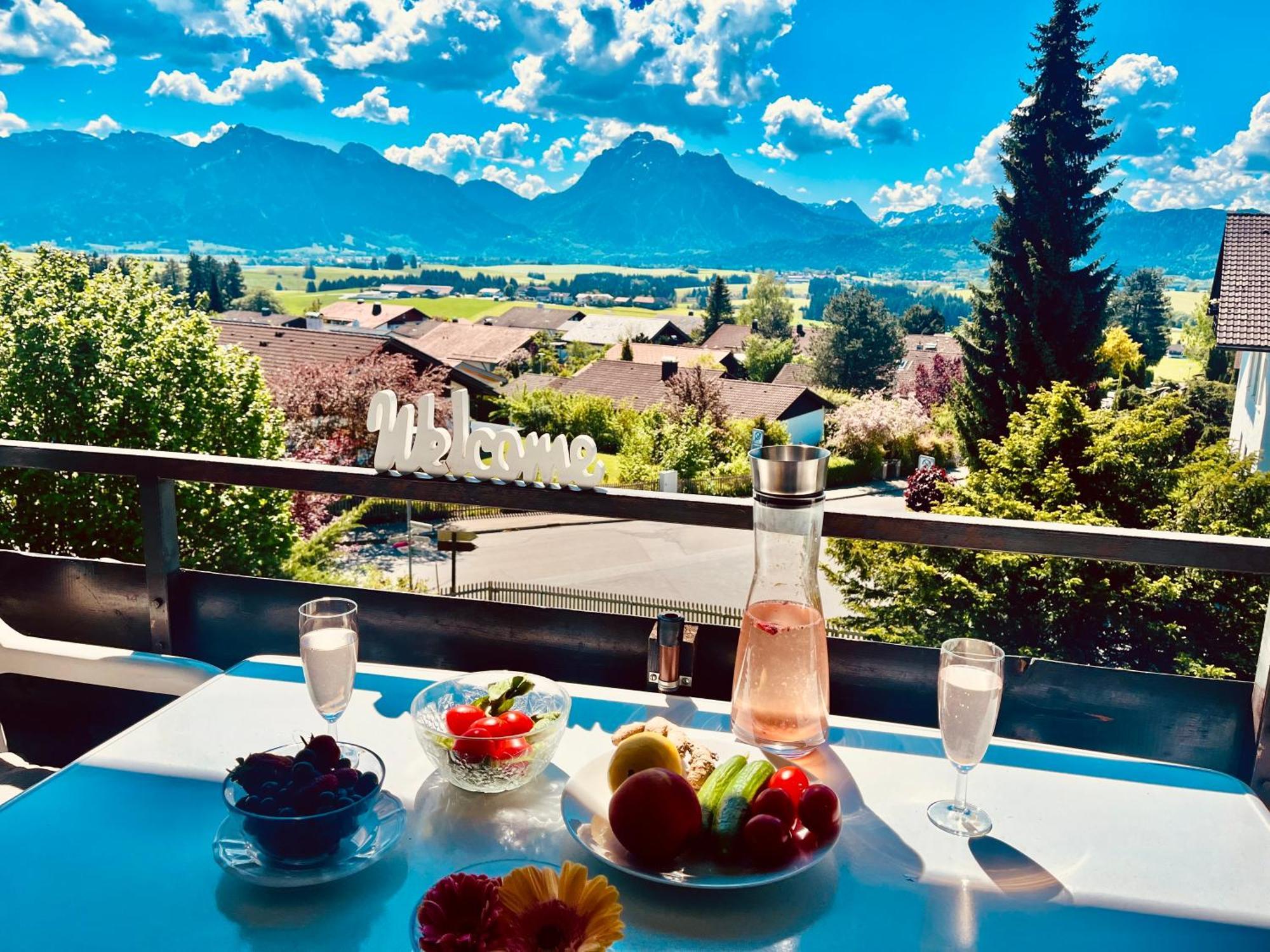 Appartamento Neuschwanstein-Blick Füssen Esterno foto